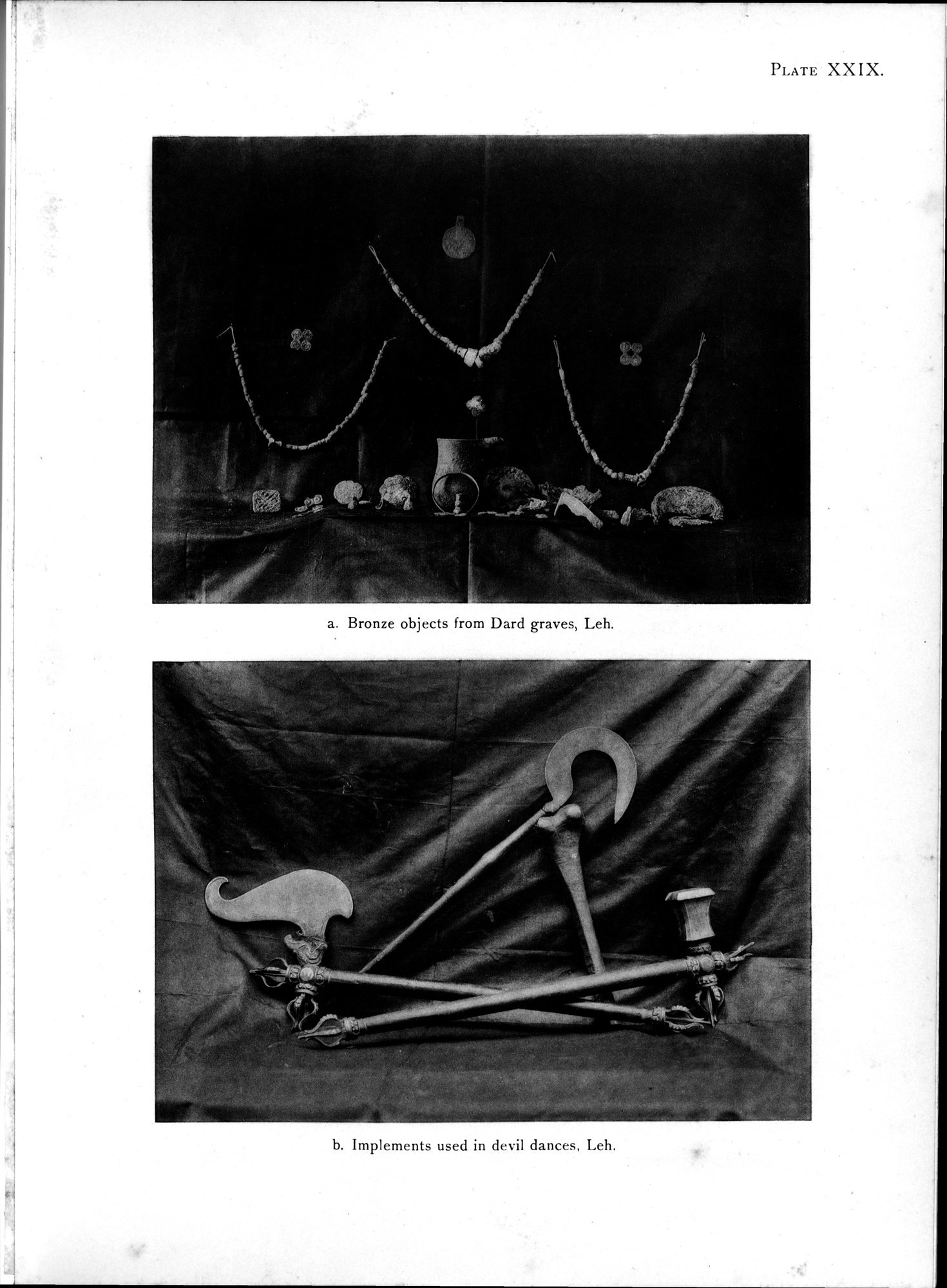 Antiquities of Indian Tibet : vol.1 / 151 ページ（白黒高解像度画像）