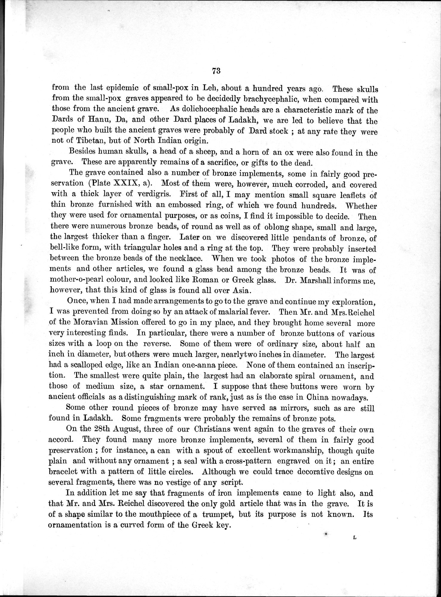 Antiquities of Indian Tibet : vol.1 / 153 ページ（白黒高解像度画像）