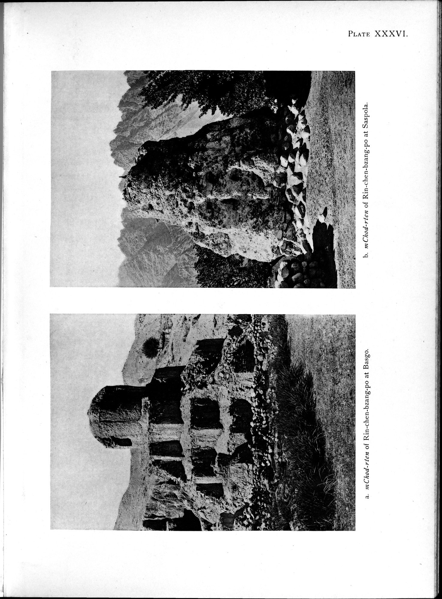 Antiquities of Indian Tibet : vol.1 / 181 ページ（白黒高解像度画像）