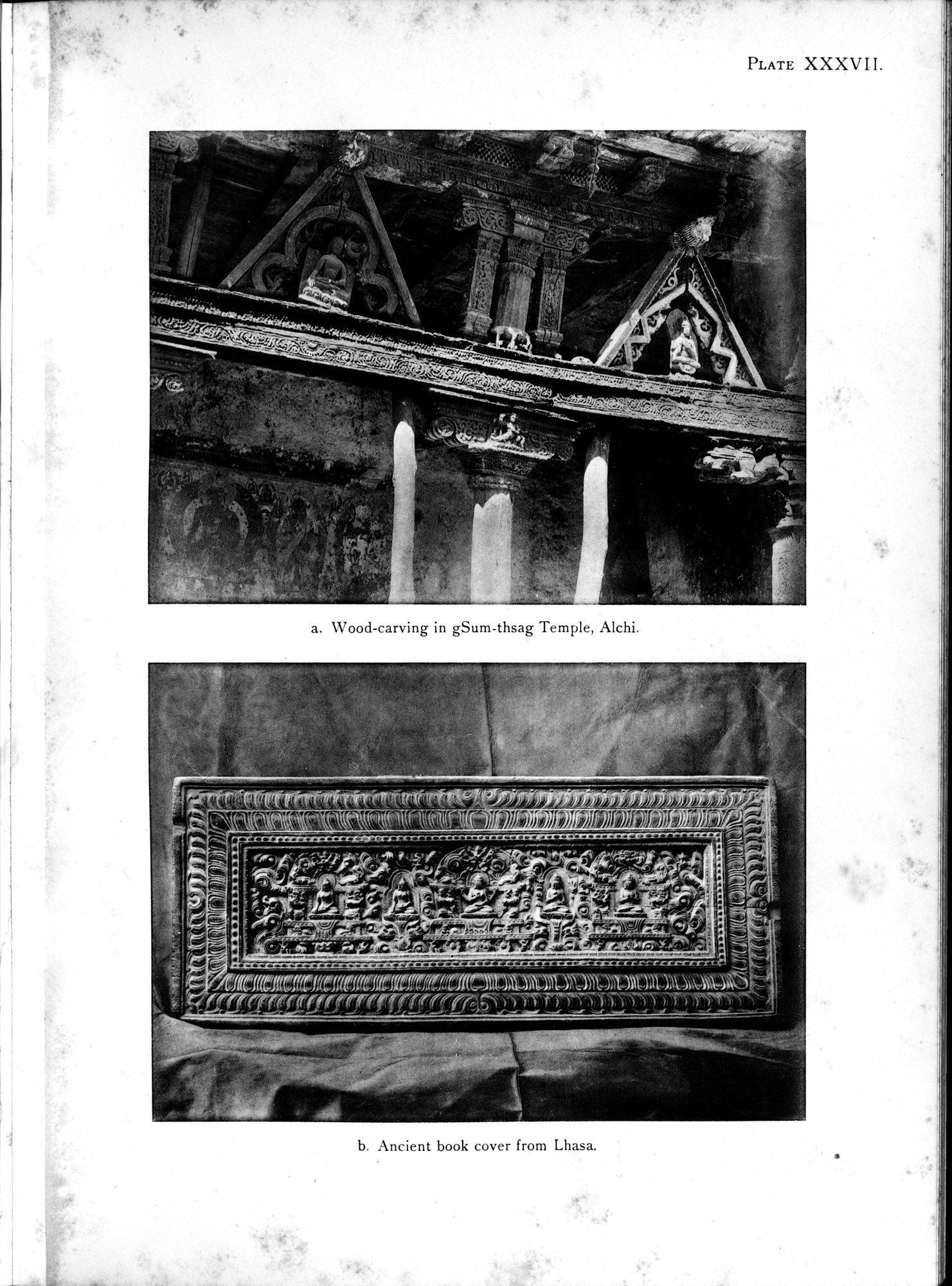 Antiquities of Indian Tibet : vol.1 / 183 ページ（白黒高解像度画像）