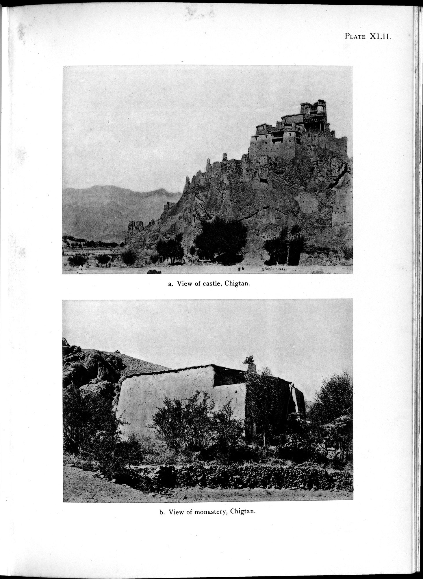 Antiquities of Indian Tibet : vol.1 / 205 ページ（白黒高解像度画像）