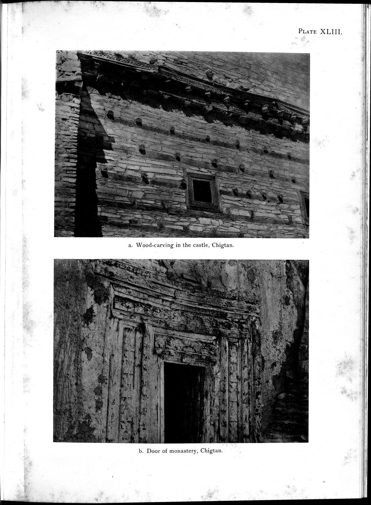 Antiquities of Indian Tibet : vol.1 / 207 ページ（白黒高解像度画像）