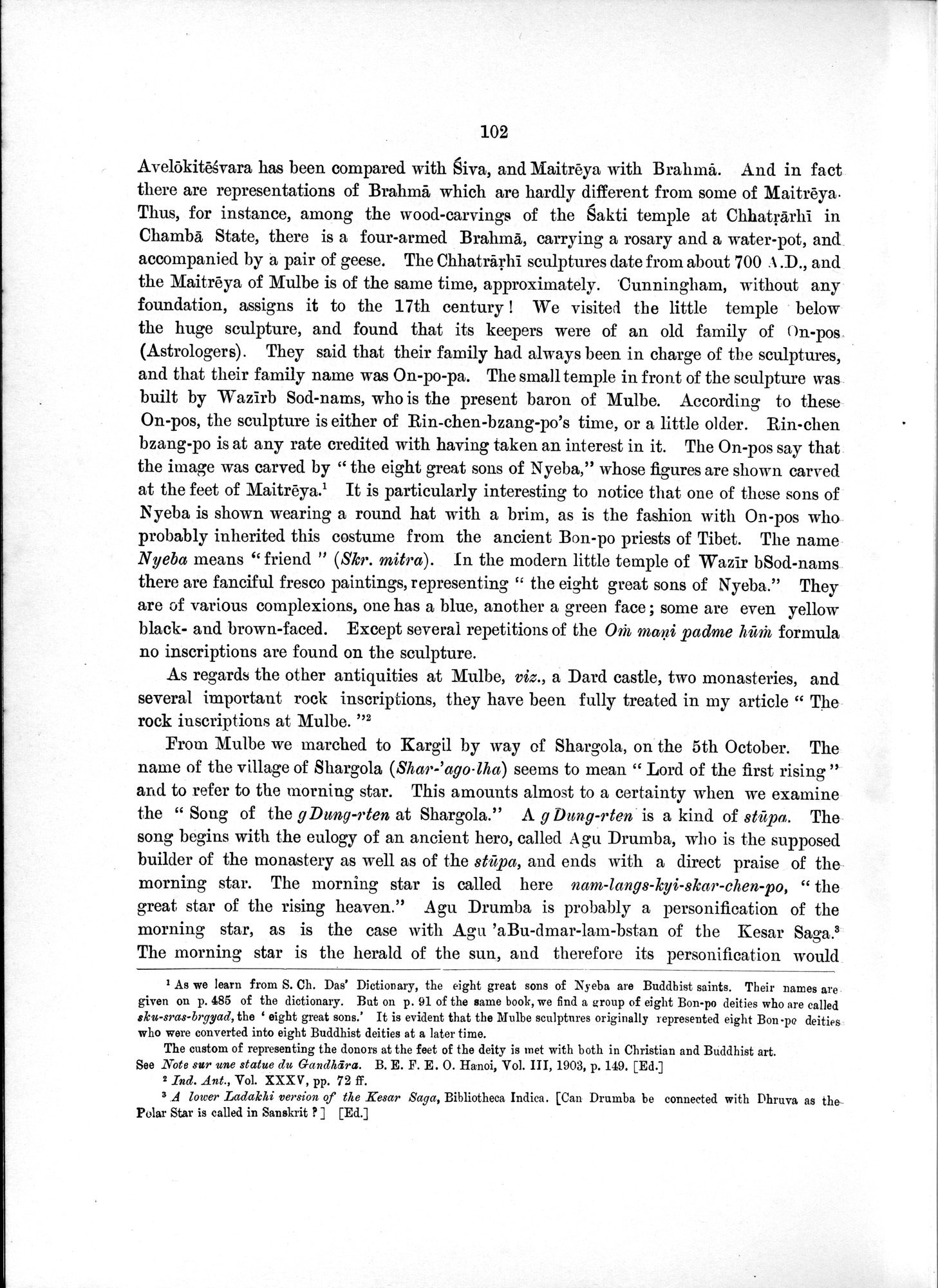 Antiquities of Indian Tibet : vol.1 / Page 210 (Grayscale High Resolution Image)