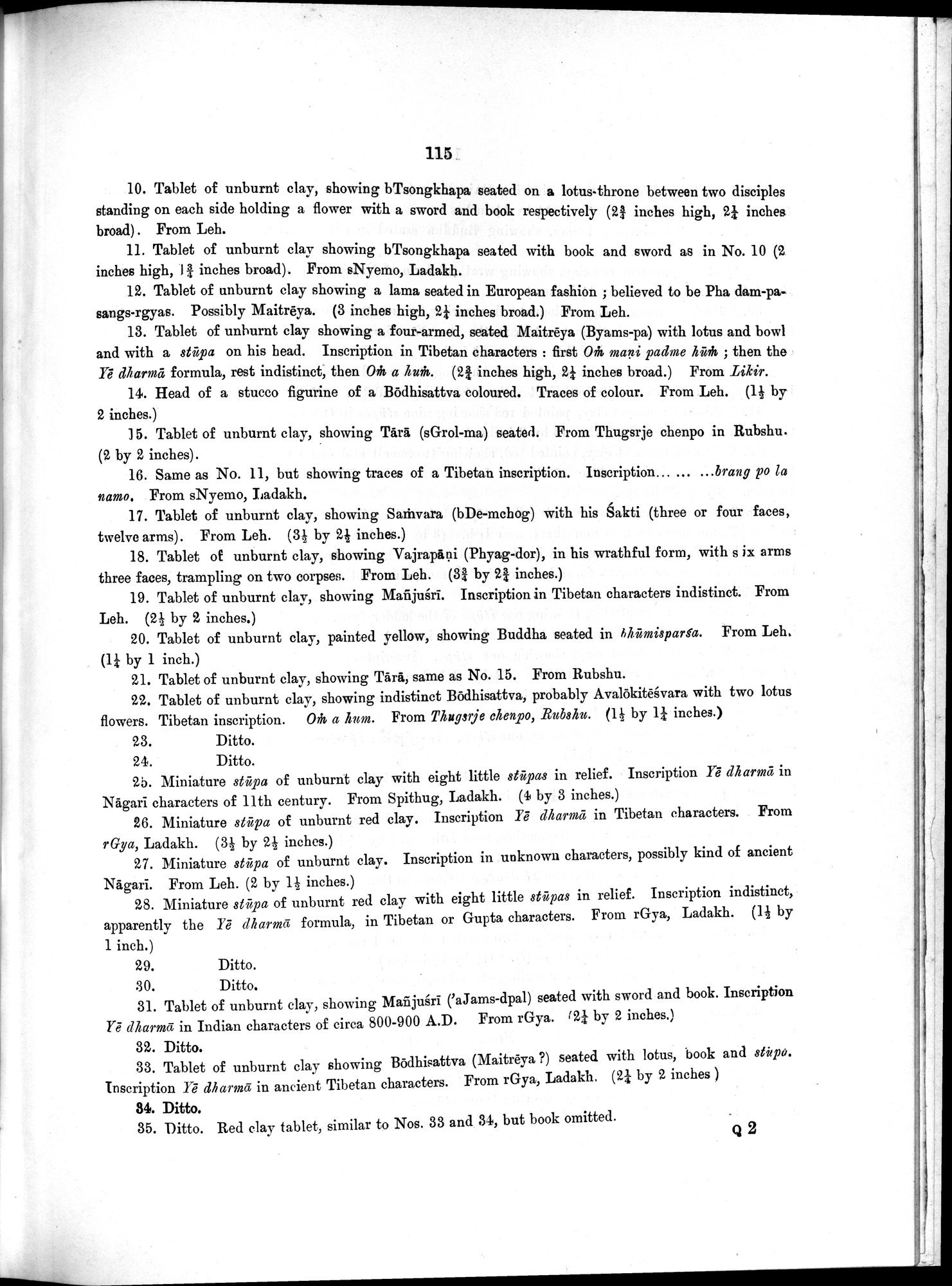 Antiquities of Indian Tibet : vol.1 / Page 227 (Grayscale High Resolution Image)