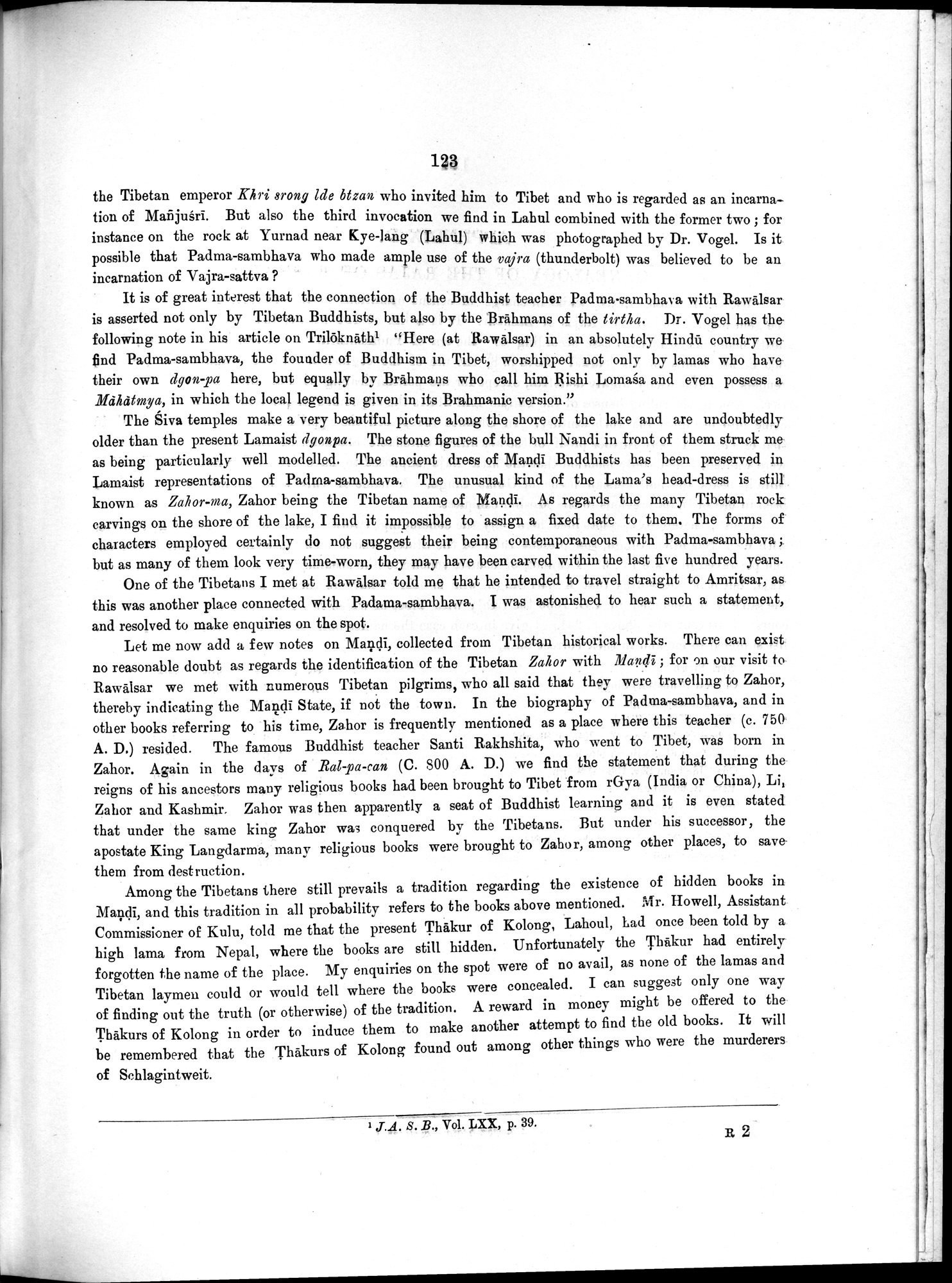 Antiquities of Indian Tibet : vol.1 / Page 235 (Grayscale High Resolution Image)