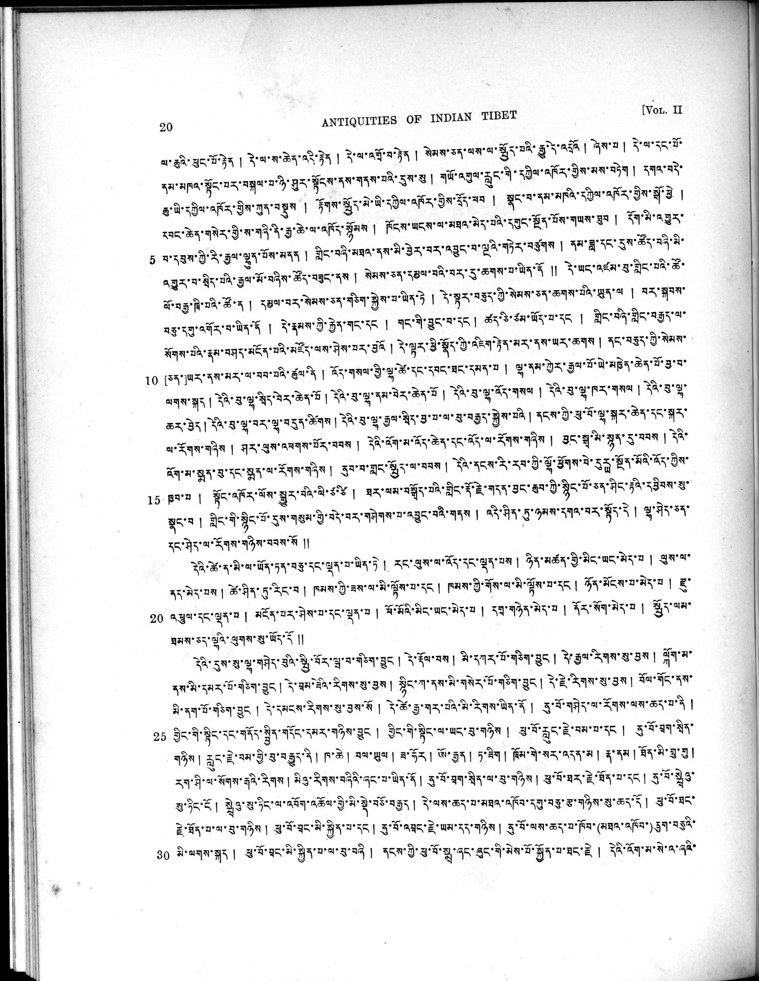 Antiquities of Indian Tibet : vol.2 / 34 ページ（白黒高解像度画像）