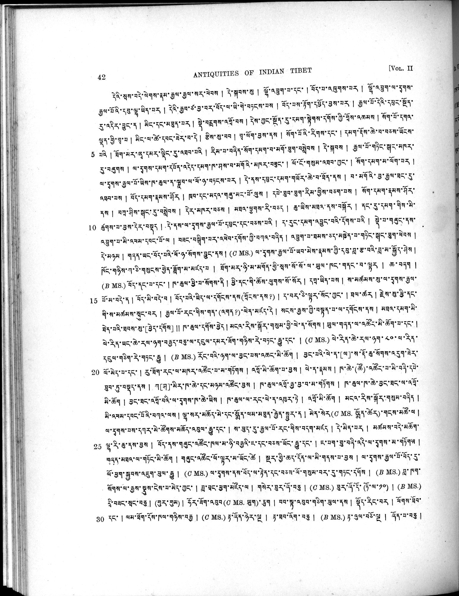 Antiquities of Indian Tibet : vol.2 / 56 ページ（白黒高解像度画像）