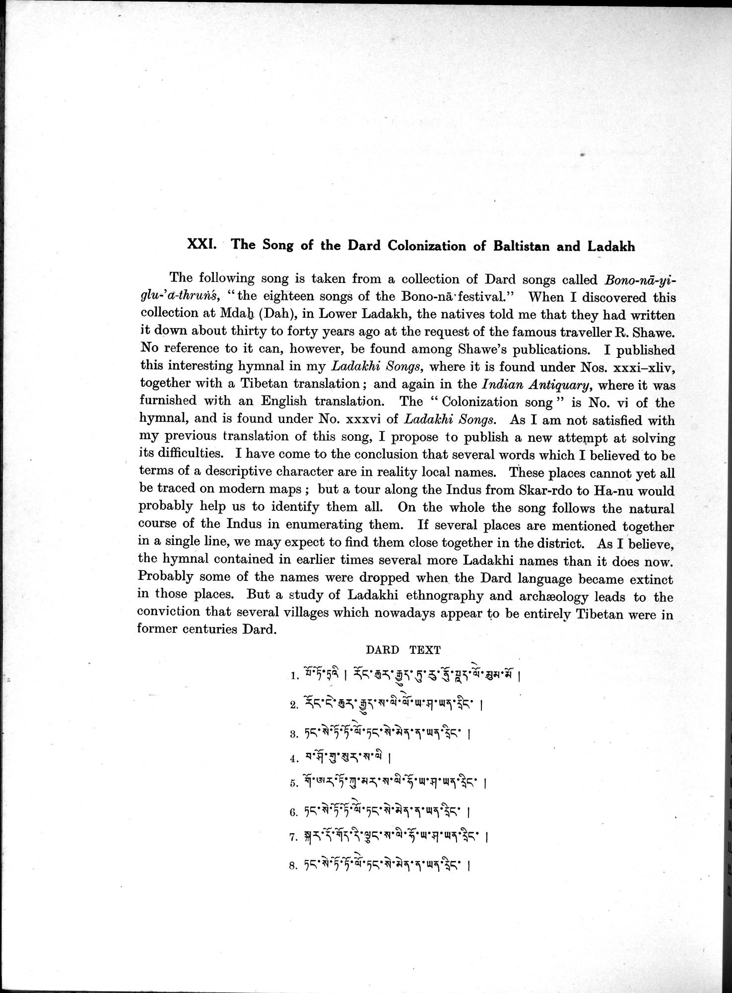 Antiquities of Indian Tibet : vol.2 / 294 ページ（白黒高解像度画像）
