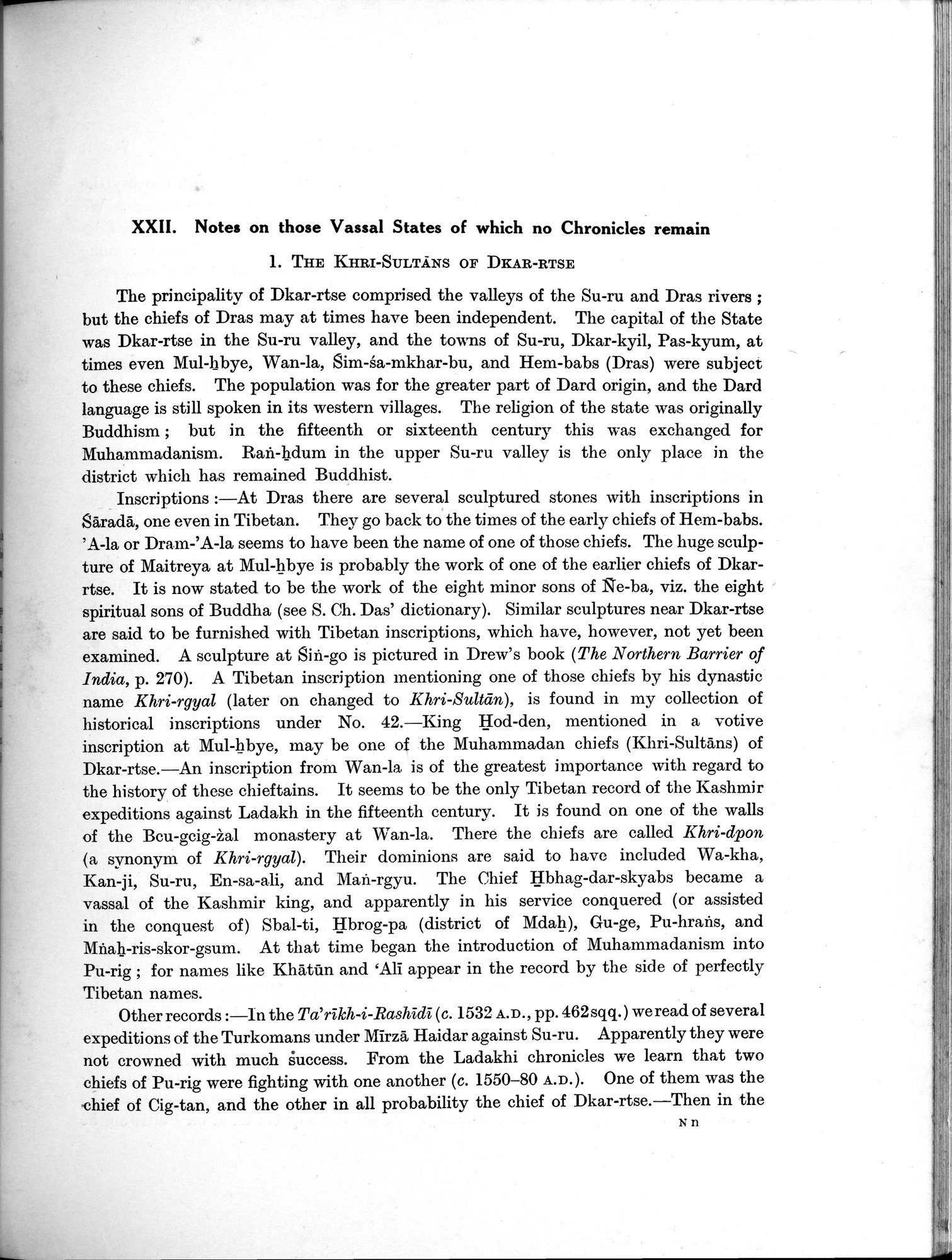 Antiquities of Indian Tibet : vol.2 / 297 ページ（白黒高解像度画像）