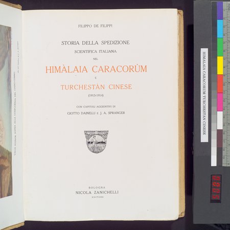 Storia della Spedizione Scientifica Italiana nel Himàlaia, Caracorùm e Turchestàn Cinese(1913-1914) : vol.1 : Page 9