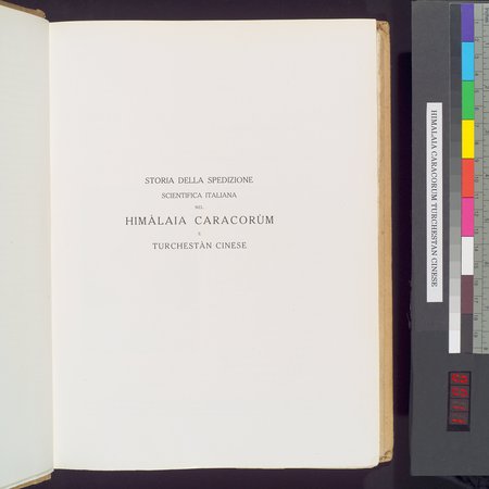 Storia della Spedizione Scientifica Italiana nel Himàlaia, Caracorùm e Turchestàn Cinese(1913-1914) : vol.1 : Page 21