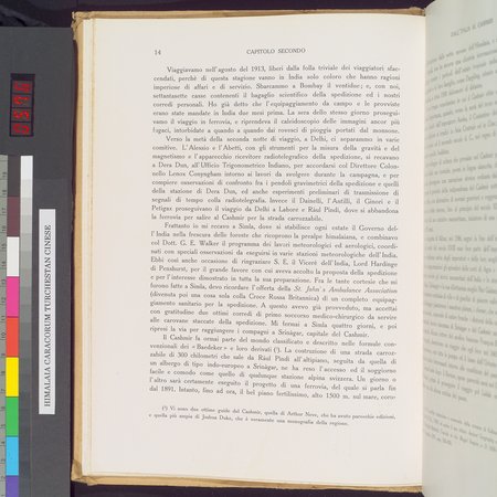 Storia della Spedizione Scientifica Italiana nel Himàlaia, Caracorùm e Turchestàn Cinese(1913-1914) : vol.1 : Page 36
