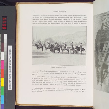 Storia della Spedizione Scientifica Italiana nel Himàlaia, Caracorùm e Turchestàn Cinese(1913-1914) : vol.1 : Page 102