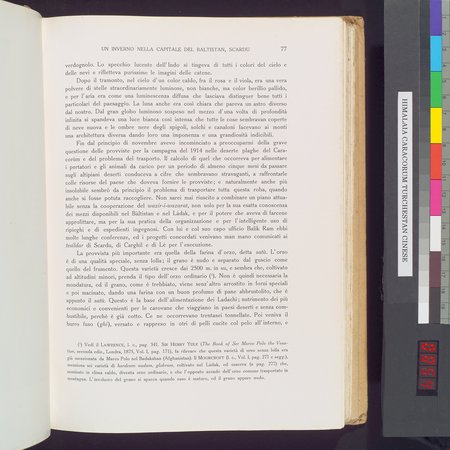 Storia della Spedizione Scientifica Italiana nel Himàlaia, Caracorùm e Turchestàn Cinese(1913-1914) : vol.1 : Page 107