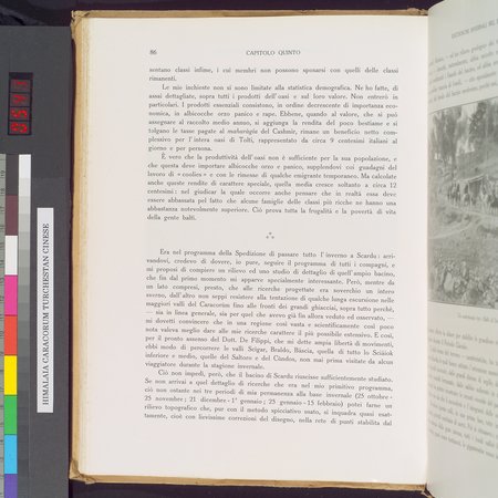 Storia della Spedizione Scientifica Italiana nel Himàlaia, Caracorùm e Turchestàn Cinese(1913-1914) : vol.1 : Page 116