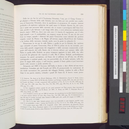 Storia della Spedizione Scientifica Italiana nel Himàlaia, Caracorùm e Turchestàn Cinese(1913-1914) : vol.1 : Page 343