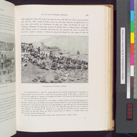 Storia della Spedizione Scientifica Italiana nel Himàlaia, Caracorùm e Turchestàn Cinese(1913-1914) : vol.1 : Page 349