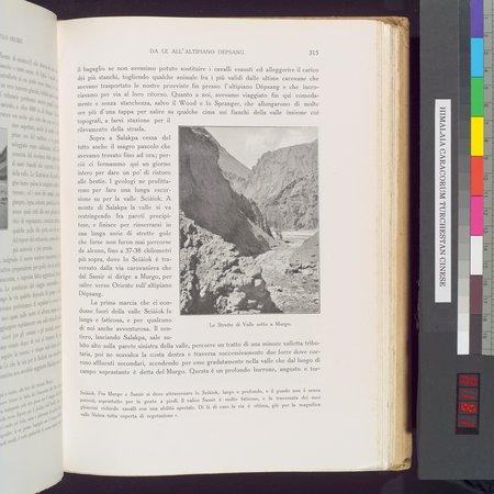 Storia della Spedizione Scientifica Italiana nel Himàlaia, Caracorùm e Turchestàn Cinese(1913-1914) : vol.1 : Page 361
