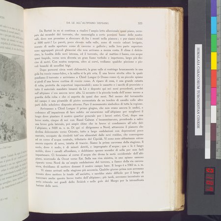 Storia della Spedizione Scientifica Italiana nel Himàlaia, Caracorùm e Turchestàn Cinese(1913-1914) : vol.1 : Page 373