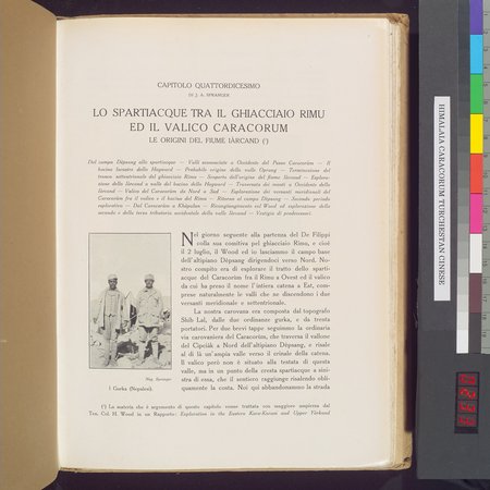 Storia della Spedizione Scientifica Italiana nel Himàlaia, Caracorùm e Turchestàn Cinese(1913-1914) : vol.1 : Page 465