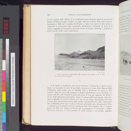 Storia della Spedizione Scientifica Italiana nel Himàlaia, Caracorùm e Turchestàn Cinese(1913-1914) : vol.1 : Page 476