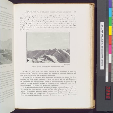 Storia della Spedizione Scientifica Italiana nel Himàlaia, Caracorùm e Turchestàn Cinese(1913-1914) : vol.1 : Page 479