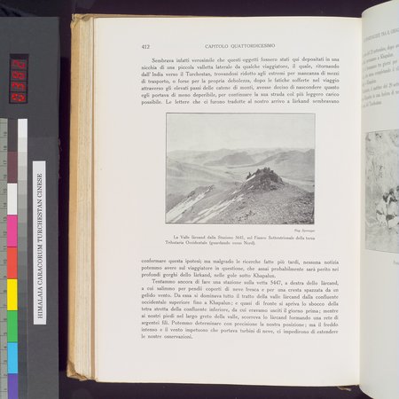 Storia della Spedizione Scientifica Italiana nel Himàlaia, Caracorùm e Turchestàn Cinese(1913-1914) : vol.1 : Page 488