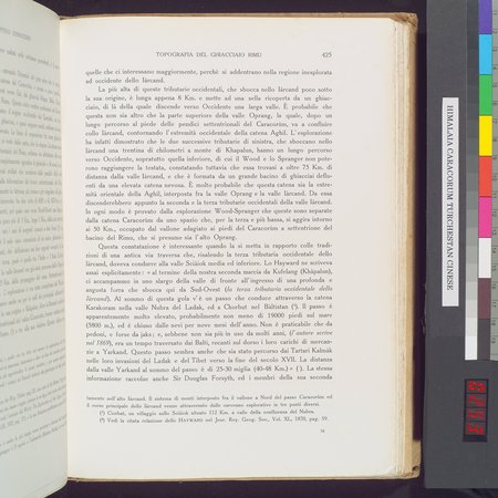 Storia della Spedizione Scientifica Italiana nel Himàlaia, Caracorùm e Turchestàn Cinese(1913-1914) : vol.1 : Page 505