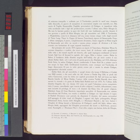 Storia della Spedizione Scientifica Italiana nel Himàlaia, Caracorùm e Turchestàn Cinese(1913-1914) : vol.1 : Page 602