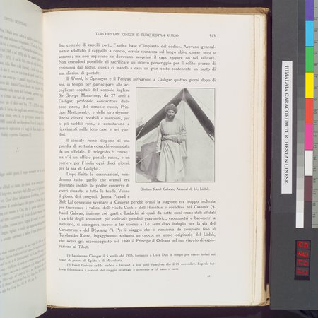 Storia della Spedizione Scientifica Italiana nel Himàlaia, Caracorùm e Turchestàn Cinese(1913-1914) : vol.1 : Page 605