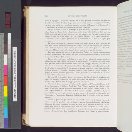 Storia della Spedizione Scientifica Italiana nel Himàlaia, Caracorùm e Turchestàn Cinese(1913-1914) : vol.1 : Page 610