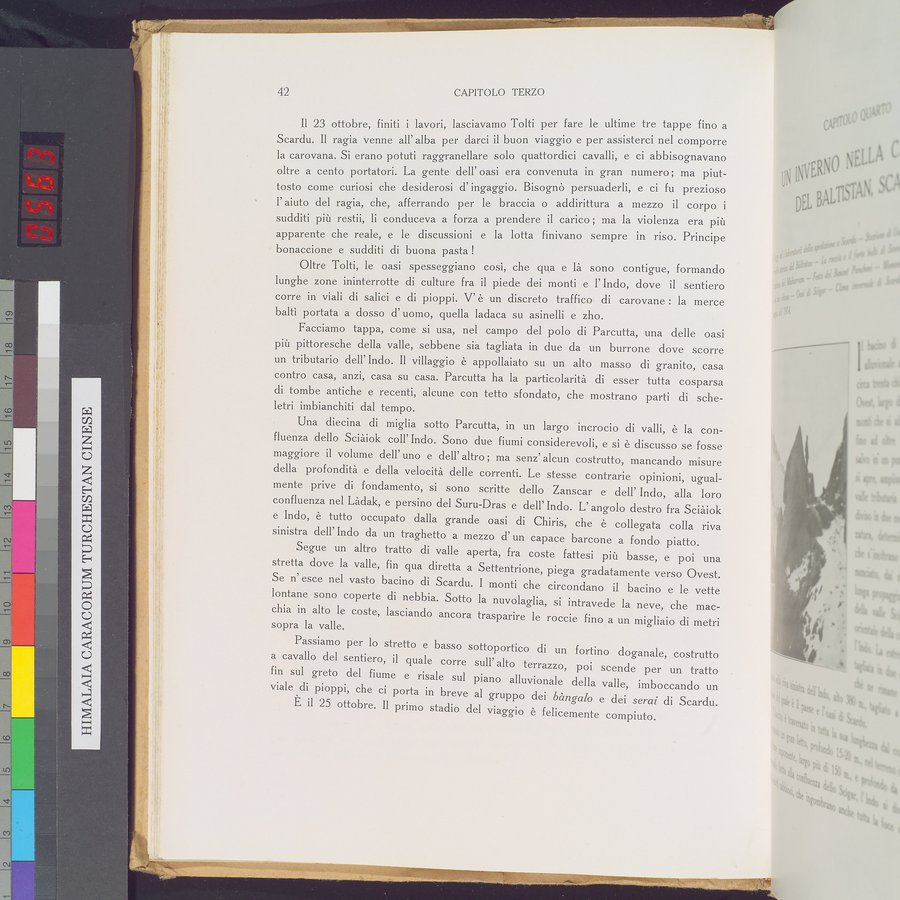 Storia della Spedizione Scientifica Italiana nel Himàlaia, Caracorùm e Turchestàn Cinese(1913-1914) : vol.1 / Page 64 (Color Image)
