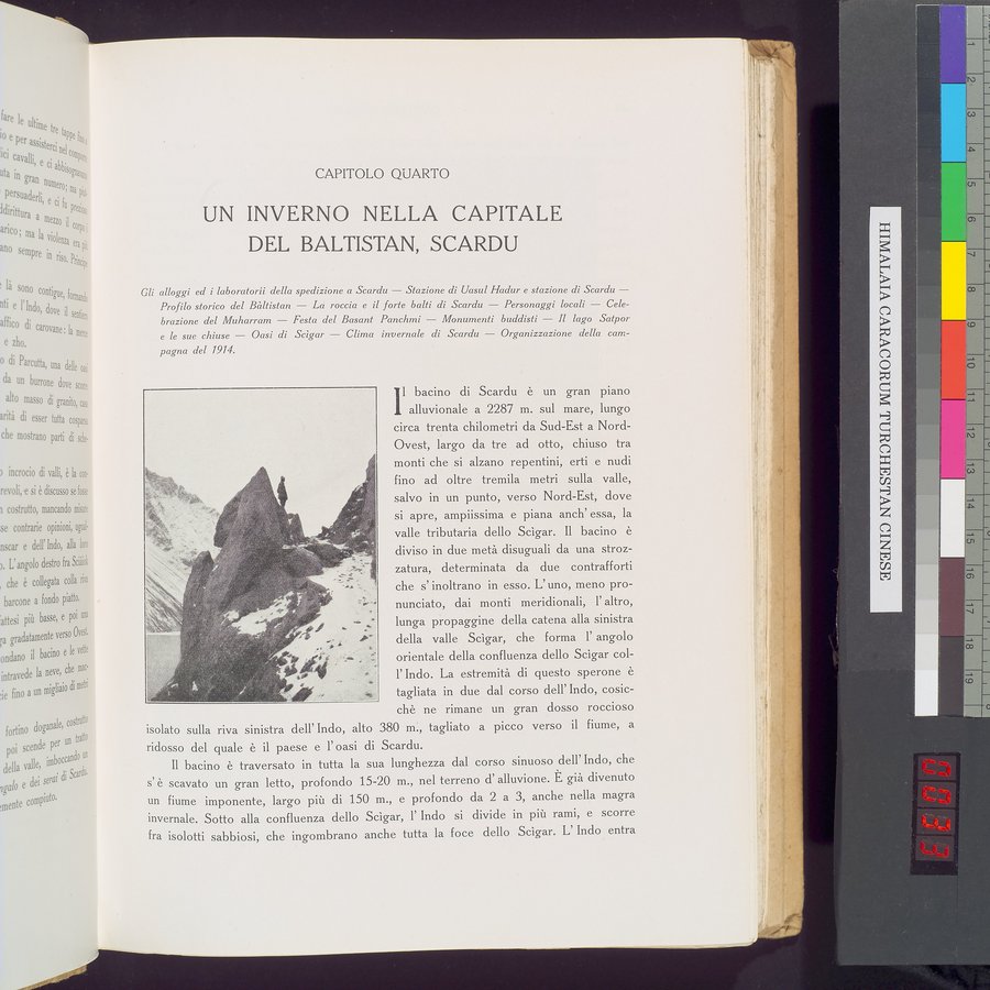 Storia della Spedizione Scientifica Italiana nel Himàlaia, Caracorùm e Turchestàn Cinese(1913-1914) : vol.1 / Page 65 (Color Image)