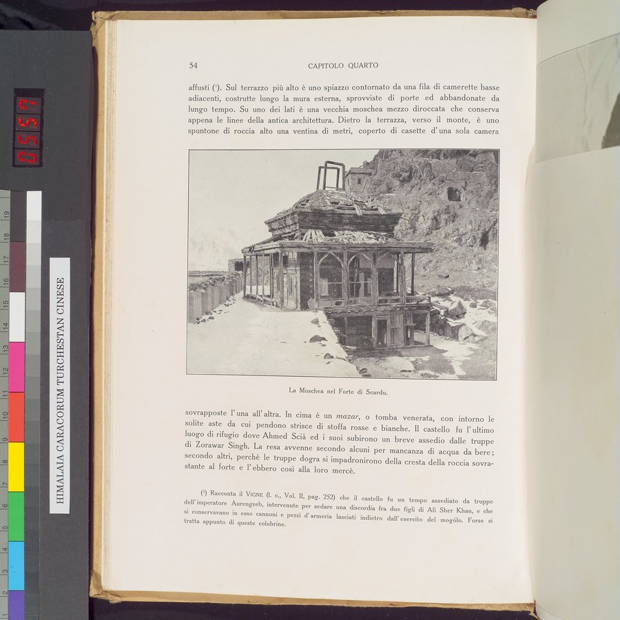 Storia della Spedizione Scientifica Italiana nel Himàlaia, Caracorùm e Turchestàn Cinese(1913-1914) : vol.1 / 78 ページ（カラー画像）