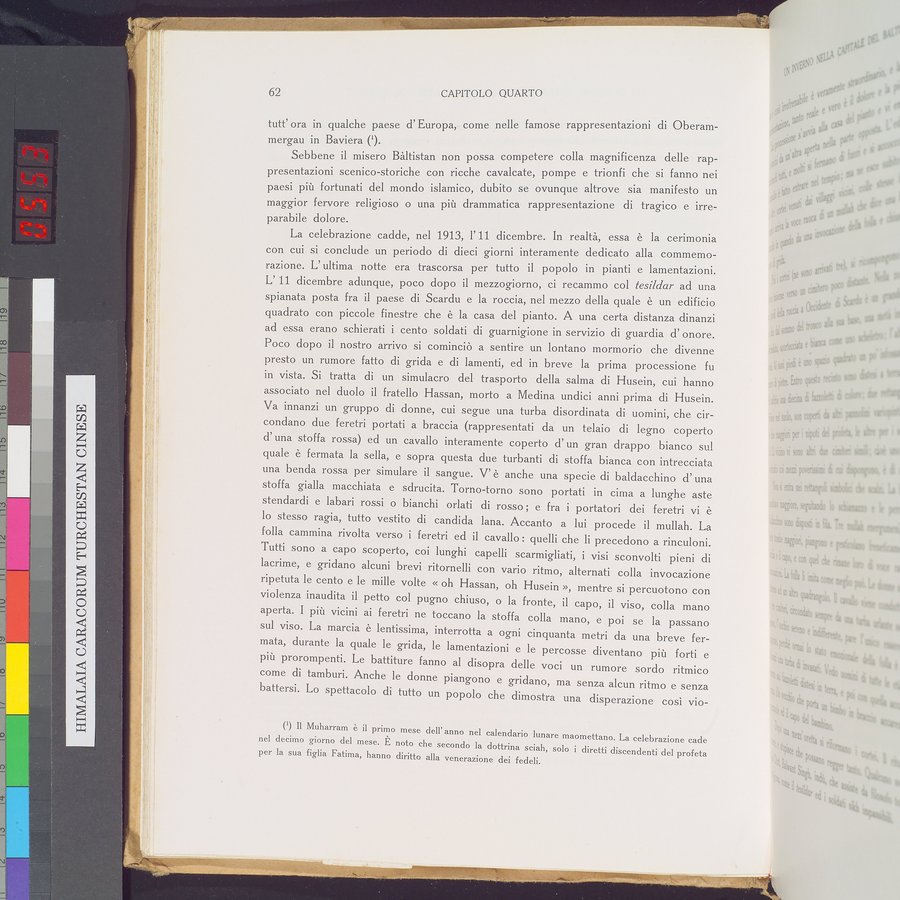 Storia della Spedizione Scientifica Italiana nel Himàlaia, Caracorùm e Turchestàn Cinese(1913-1914) : vol.1 / Page 88 (Color Image)