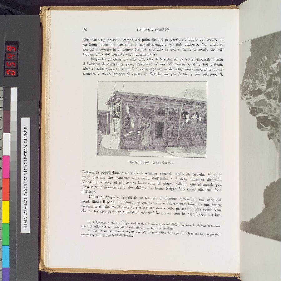 Storia della Spedizione Scientifica Italiana nel Himàlaia, Caracorùm e Turchestàn Cinese(1913-1914) : vol.1 / Page 96 (Color Image)