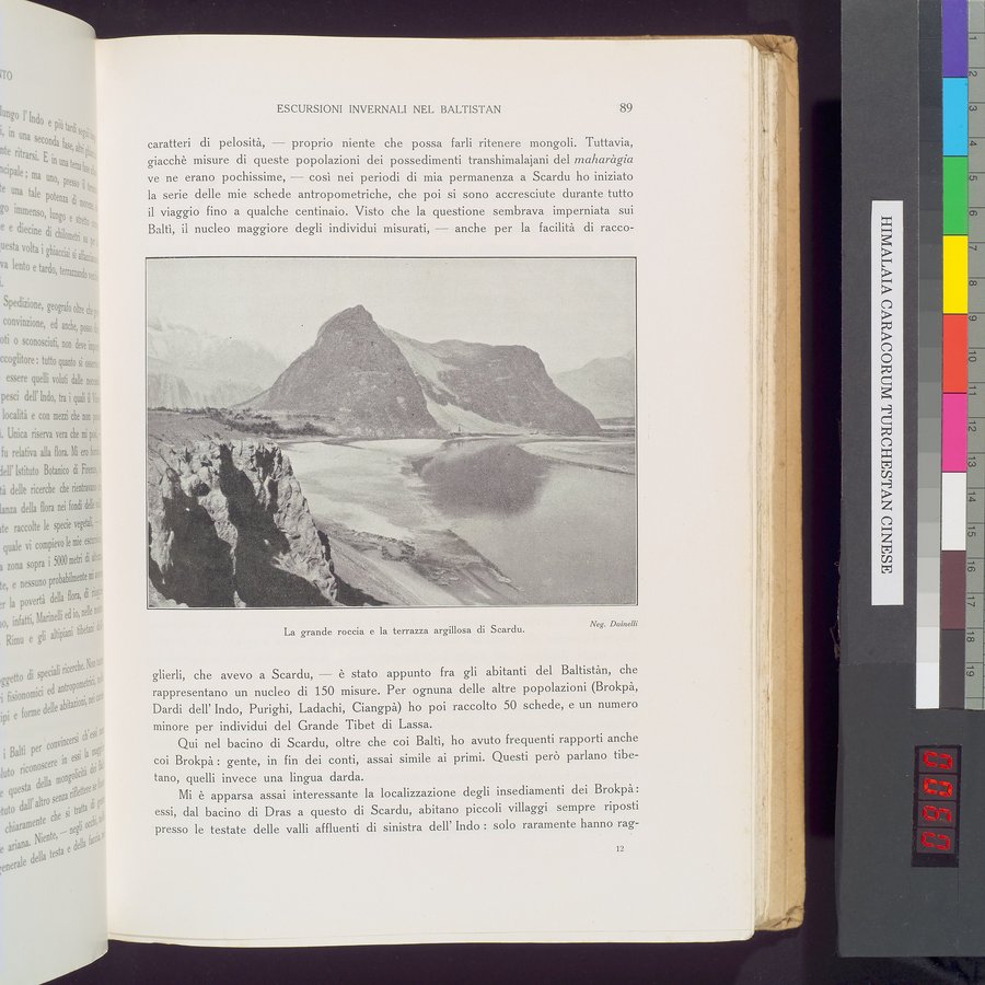 Storia della Spedizione Scientifica Italiana nel Himàlaia, Caracorùm e Turchestàn Cinese(1913-1914) : vol.1 / Page 119 (Color Image)