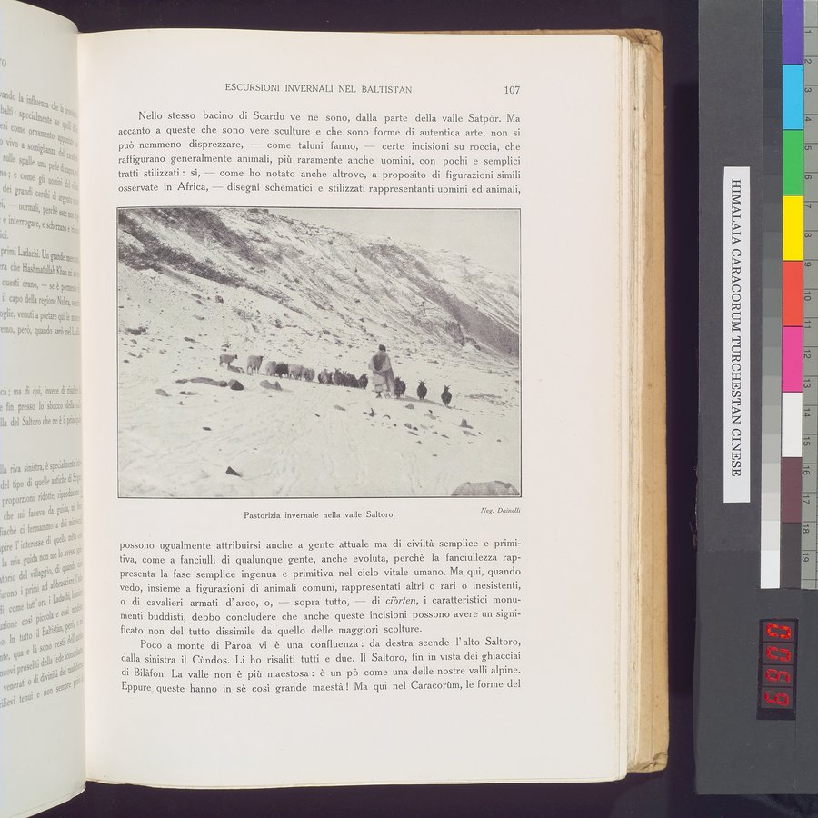Storia della Spedizione Scientifica Italiana nel Himàlaia, Caracorùm e Turchestàn Cinese(1913-1914) : vol.1 / Page 137 (Color Image)