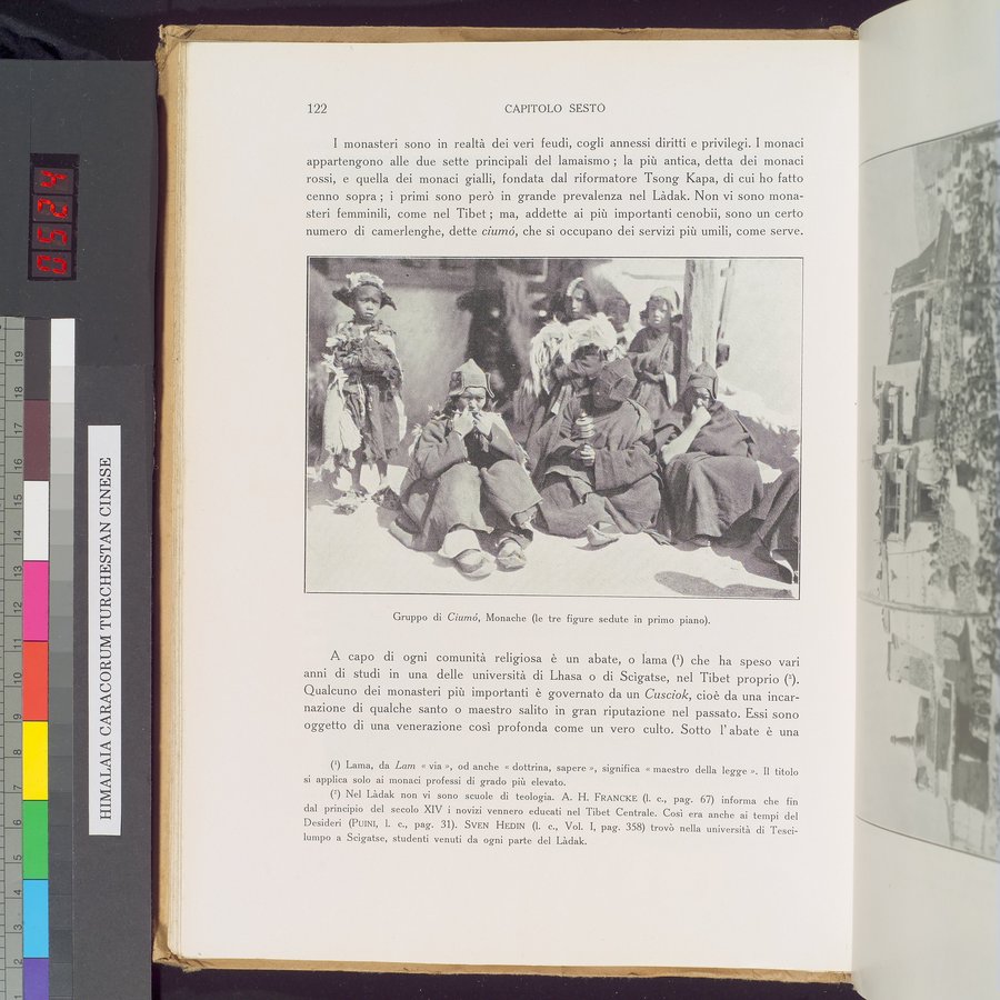 Storia della Spedizione Scientifica Italiana nel Himàlaia, Caracorùm e Turchestàn Cinese(1913-1914) : vol.1 / 154 ページ（カラー画像）