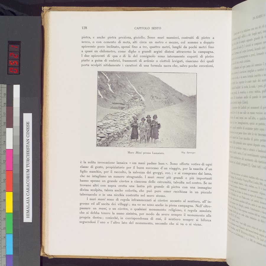 Storia della Spedizione Scientifica Italiana nel Himàlaia, Caracorùm e Turchestàn Cinese(1913-1914) : vol.1 / 160 ページ（カラー画像）
