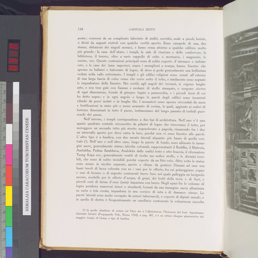 Storia della Spedizione Scientifica Italiana nel Himàlaia, Caracorùm e Turchestàn Cinese(1913-1914) : vol.1 / 166 ページ（カラー画像）