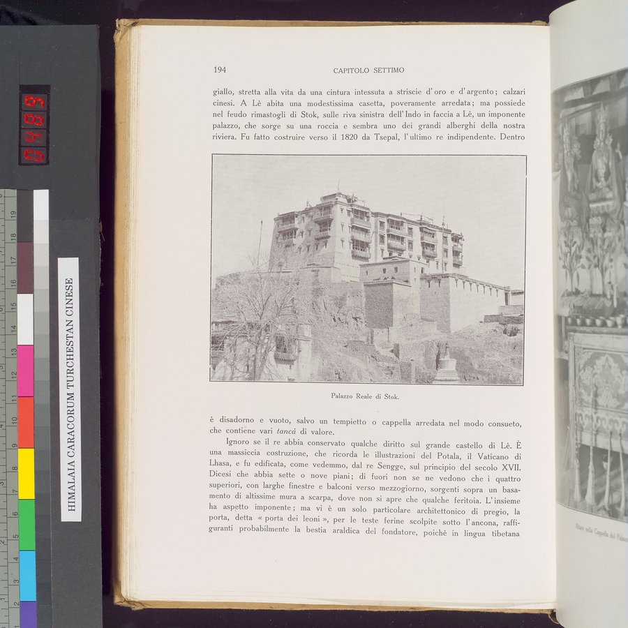 Storia della Spedizione Scientifica Italiana nel Himàlaia, Caracorùm e Turchestàn Cinese(1913-1914) : vol.1 / Page 236 (Color Image)