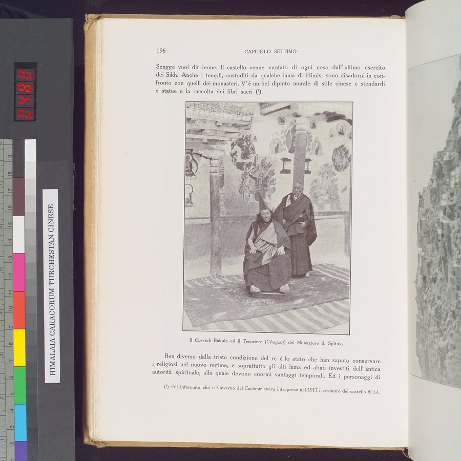 Storia della Spedizione Scientifica Italiana nel Himàlaia, Caracorùm e Turchestàn Cinese(1913-1914) : vol.1 / Page 238 (Color Image)