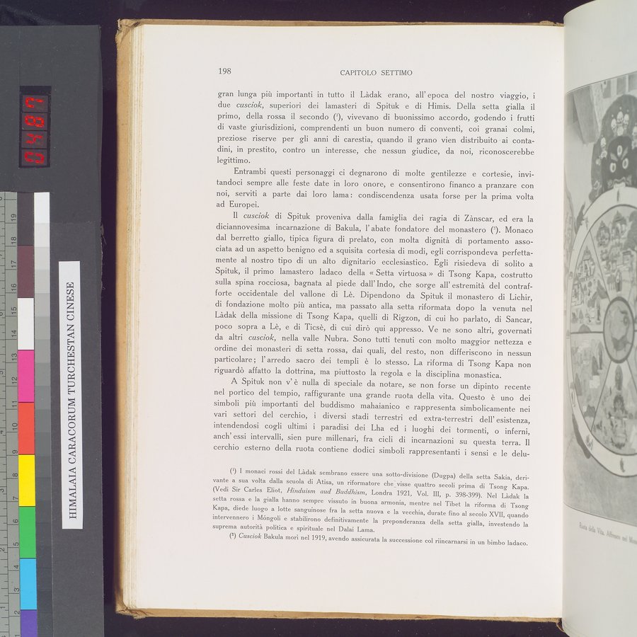 Storia della Spedizione Scientifica Italiana nel Himàlaia, Caracorùm e Turchestàn Cinese(1913-1914) : vol.1 / Page 240 (Color Image)