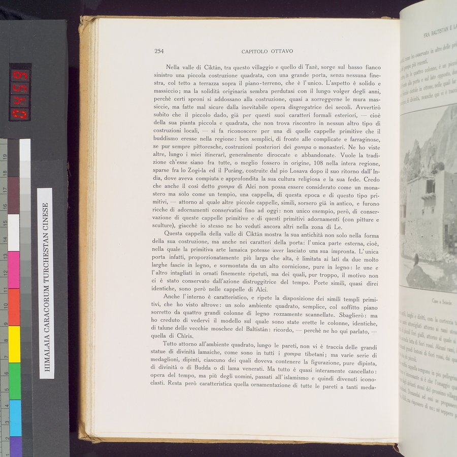 Storia della Spedizione Scientifica Italiana nel Himàlaia, Caracorùm e Turchestàn Cinese(1913-1914) : vol.1 / Page 298 (Color Image)