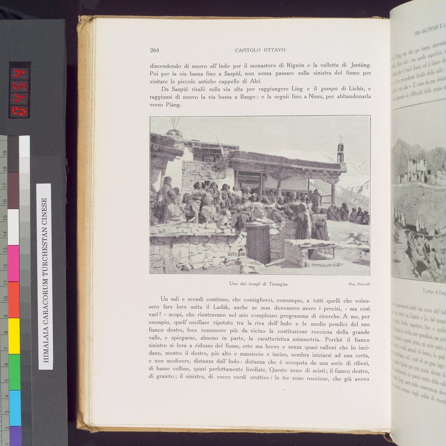 Storia della Spedizione Scientifica Italiana nel Himàlaia, Caracorùm e Turchestàn Cinese(1913-1914) : vol.1 / Page 308 (Color Image)