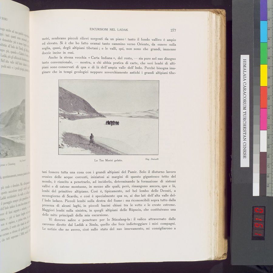 Storia della Spedizione Scientifica Italiana nel Himàlaia, Caracorùm e Turchestàn Cinese(1913-1914) : vol.1 / Page 321 (Color Image)