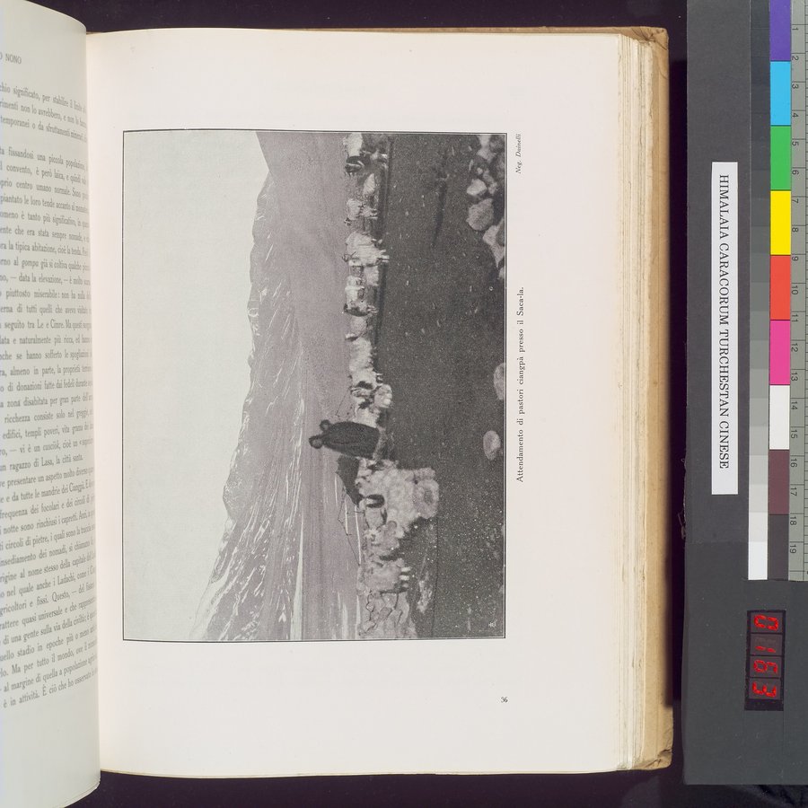 Storia della Spedizione Scientifica Italiana nel Himàlaia, Caracorùm e Turchestàn Cinese(1913-1914) : vol.1 / Page 325 (Color Image)