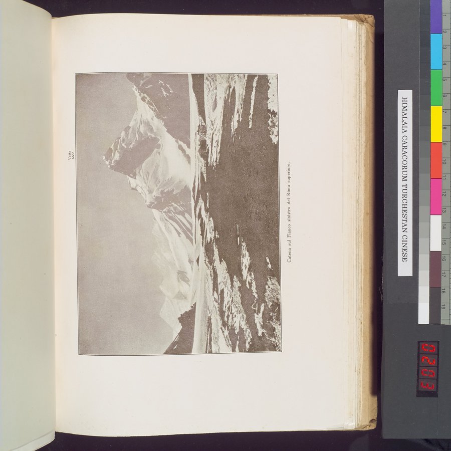 Storia della Spedizione Scientifica Italiana nel Himàlaia, Caracorùm e Turchestàn Cinese(1913-1914) : vol.1 / Page 405 (Color Image)