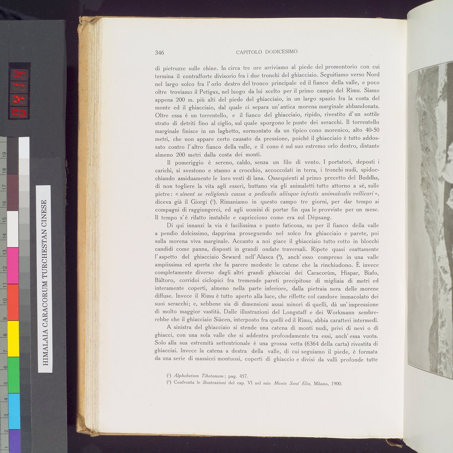 Storia della Spedizione Scientifica Italiana nel Himàlaia, Caracorùm e Turchestàn Cinese(1913-1914) : vol.1 / Page 408 (Color Image)